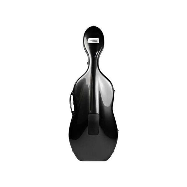 Bam Hightech Adjustable 5.1kg Cello Case-Orchestral Strings-Bam-Black Carbon-Logans Pianos