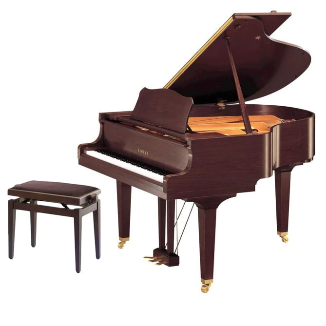 Yamaha GC2 Grand Piano-Piano & Keyboard-Yamaha-Satin American Walnut-Logans Pianos