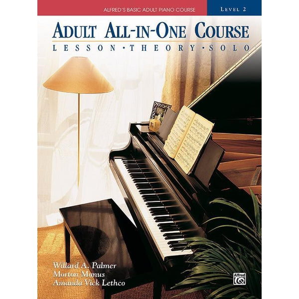 Alfred's Basic Adult Piano Course: All-In-One Book 2-Sheet Music-Alfred Music-Book-Logans Pianos