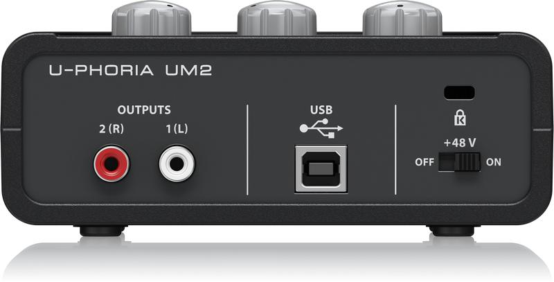 Behringer U-PHORIA UM2 Audio Interface-Live Sound & Recording-Behringer-Logans Pianos