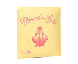 Clarendon Gold Cello Strings - Single G-Orchestral Strings-Clarendon-4/4-Logans Pianos