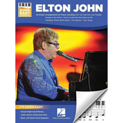 Elton John - Super Easy Songbook-Sheet Music-Hal Leonard-Logans Pianos