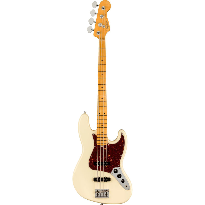 Fender American Professional II Jazz Bass-Guitar & Bass-Fender-Maple-Olympic White-Logans Pianos
