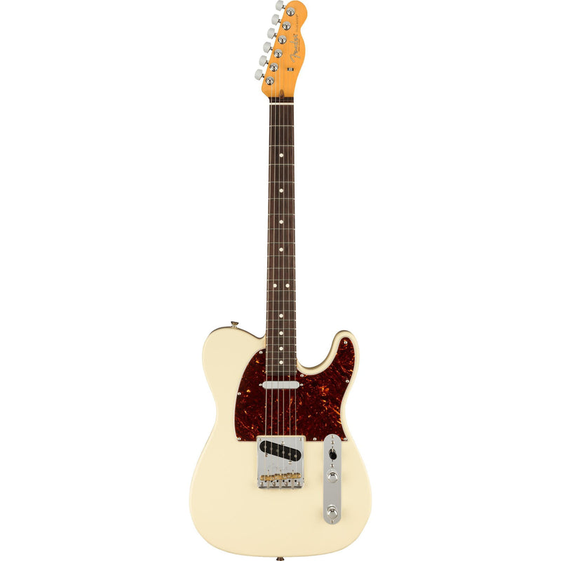 Fender American Professional II Telecaster-Guitar & Bass-Fender-Rosewood-Olympic White-Logans Pianos