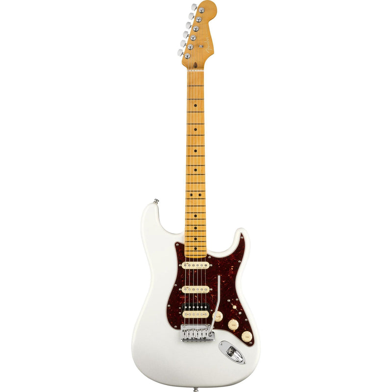 Fender American Ultra Stratocaster HSS Electric Guitar-Guitar & Bass-Fender-Maple-Arctic Pearl-Logans Pianos