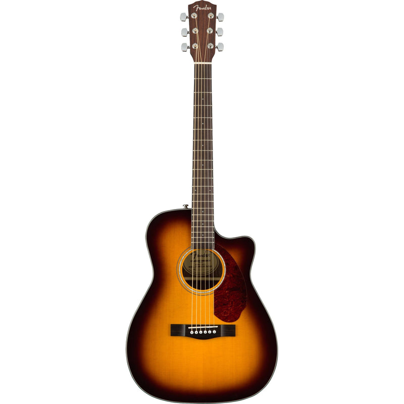 Fender CC-140SCE Acoustic Electric Guitar-Guitar & Bass-Fender-Sunburst-Logans Pianos