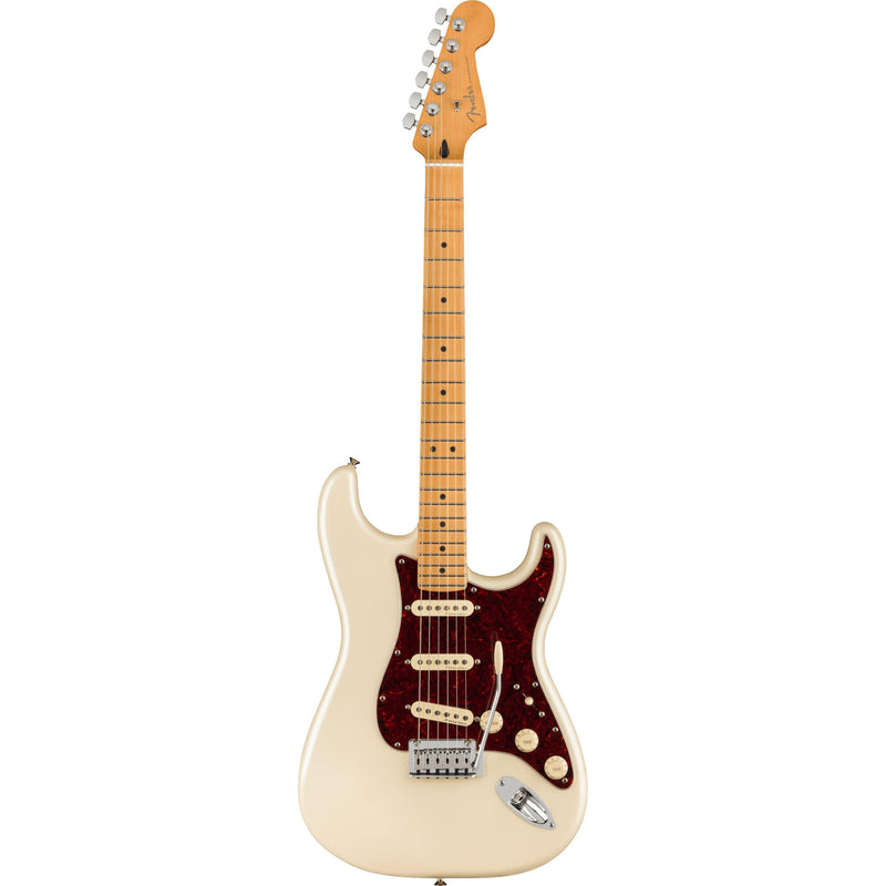 Fender Player Plus Stratocaster-Guitar & Bass-Fender-Maple-Olympic Pearl-Logans Pianos
