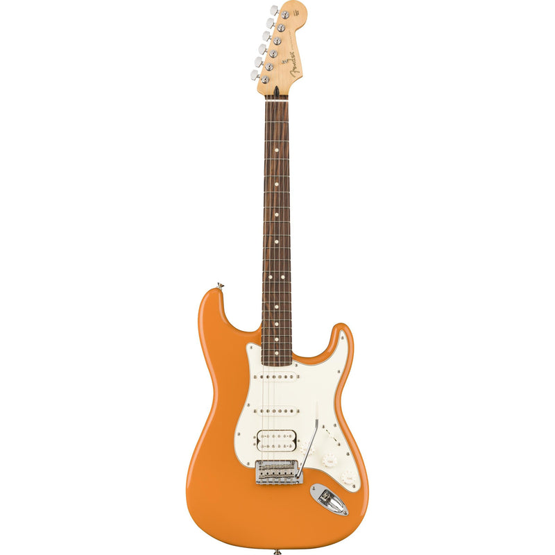 Fender Player Stratocaster HSS-Guitar & Bass-Fender-Pau Ferro-Capri Orange-Logans Pianos