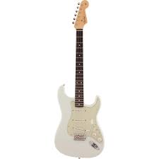 Fender Traditional '60s Stratocaster Electric Guitar-Guitar & Bass-Fender-Olympic White-Logans Pianos