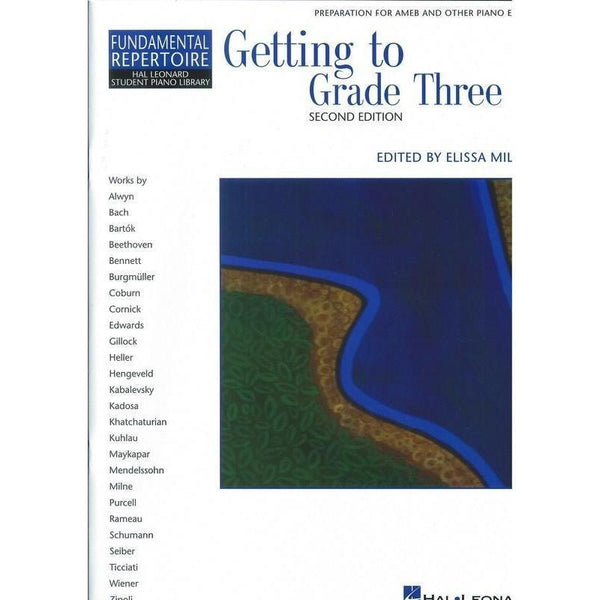 Getting To Grade Three-Sheet Music-Hal Leonard-Book Only-Logans Pianos