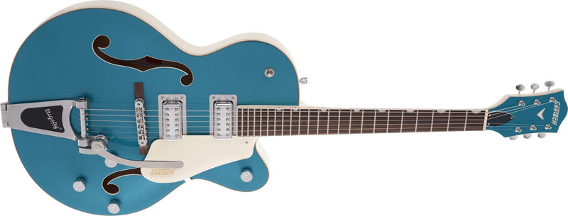 Gretsch Limited Edition G5410T Electromatic "Tri-Five" Electric Guitar-Guitar & Bass-Gretsch-Two-Tone Ocean Turquoise/Vintage White-Logans Pianos