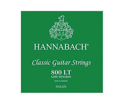 HANNABACH CLASSICAL 800LT SET - GREEN (LOW TENSION)-Guitar & Bass-Hannabach-Logans Pianos