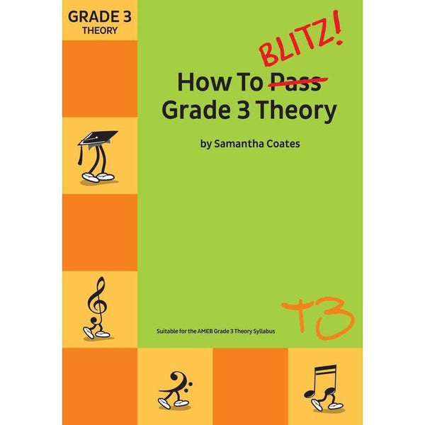 How To Blitz Grade 3 Theory-Sheet Music-BlitzBooks Publications-Logans Pianos