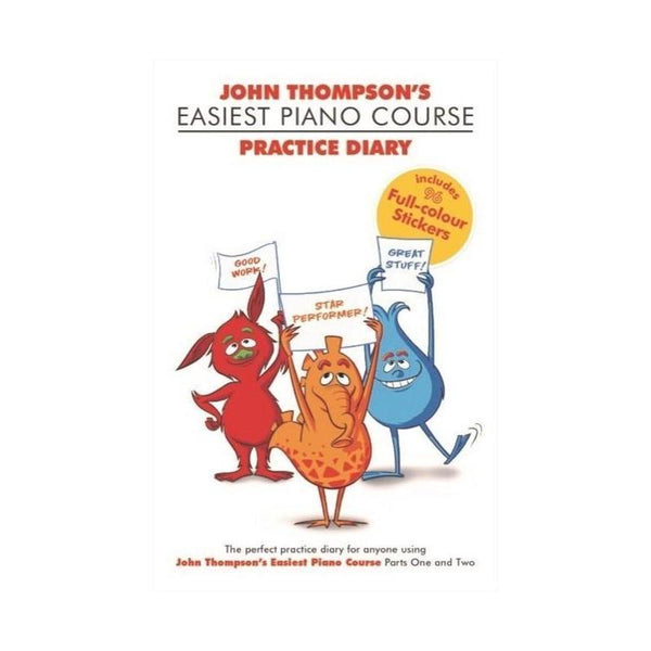 John Thompson's Easiest Piano Course Practice Diary-Sheet Music-Willis Music-Logans Pianos