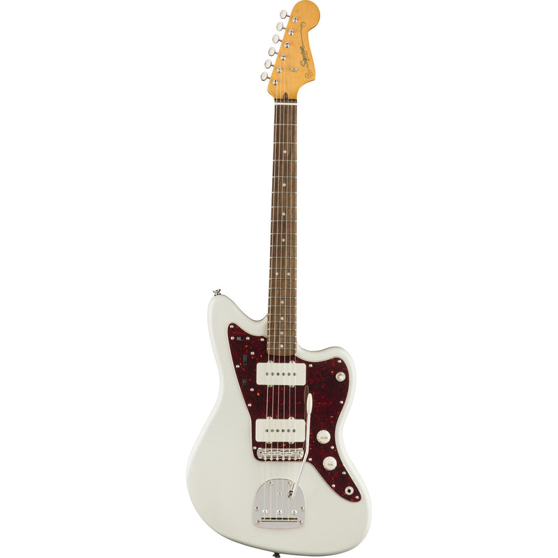 Squier Classic Vibe 60s Jazzmaster Electric Guitar-Guitar & Bass-Squier-Olympic White-Logans Pianos