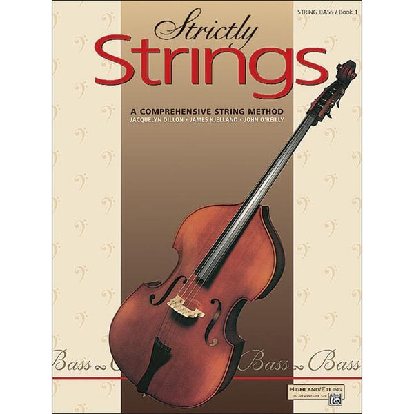 Strictly Strings - Bass Book 1-Sheet Music-Alfred Music-Logans Pianos