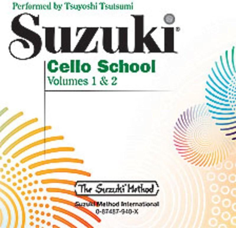 Suzuki Cello School - Volume 1-Sheet Music-Suzuki-Performance/Accompaniment CD (Vols 1 & 2)-Logans Pianos