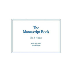 The Manuscript Book 4 - Interleaved-Sheet Music-All Music Publishing-Logans Pianos