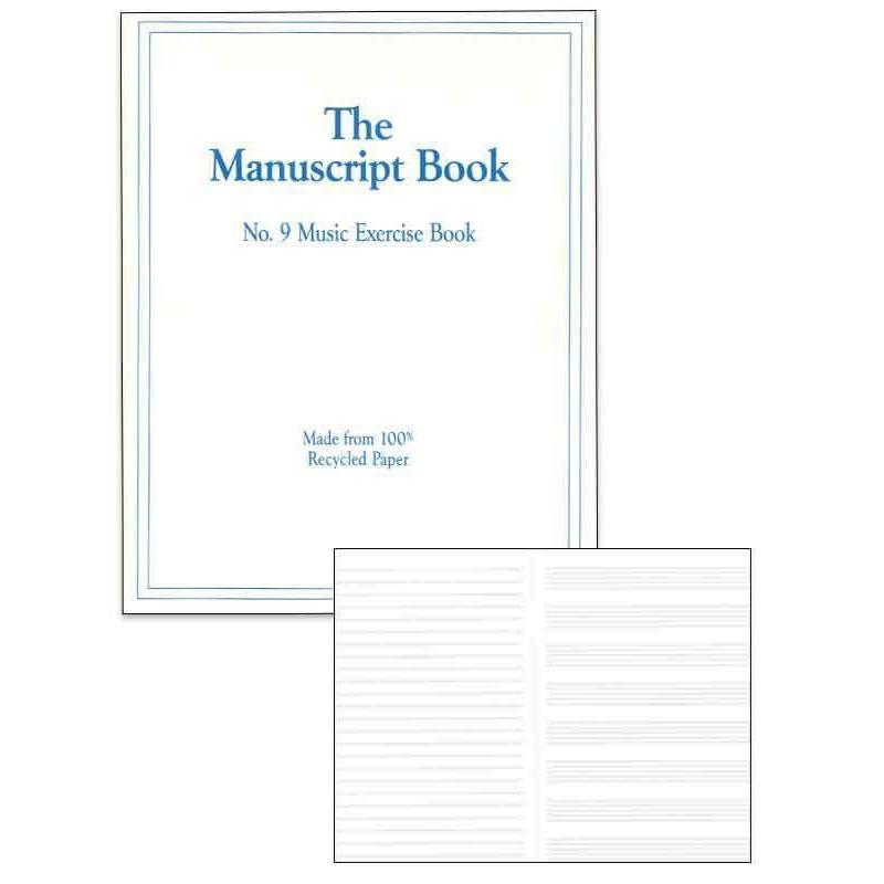 The Manuscript Book 9 - Interleaved-Sheet Music-All Music Publishing-Logans Pianos