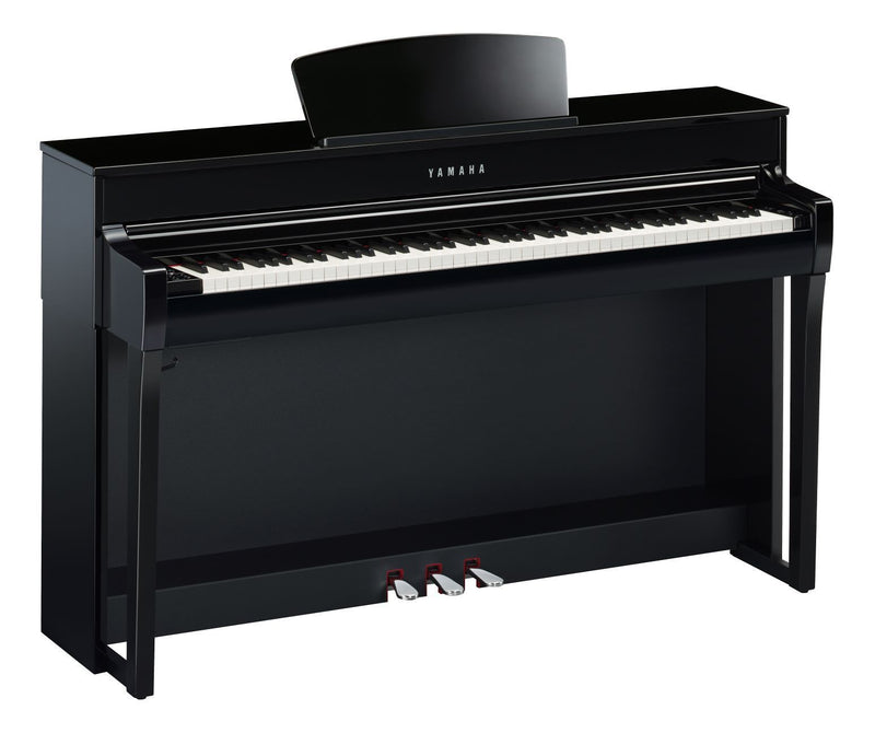 Yamaha Clavinova CLP-735 Digital Piano-Piano & Keyboard-Yamaha-Polished Ebony-Logans Pianos