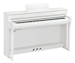 Yamaha Clavinova CLP-735 Digital Piano-Piano & Keyboard-Yamaha-White-Logans Pianos