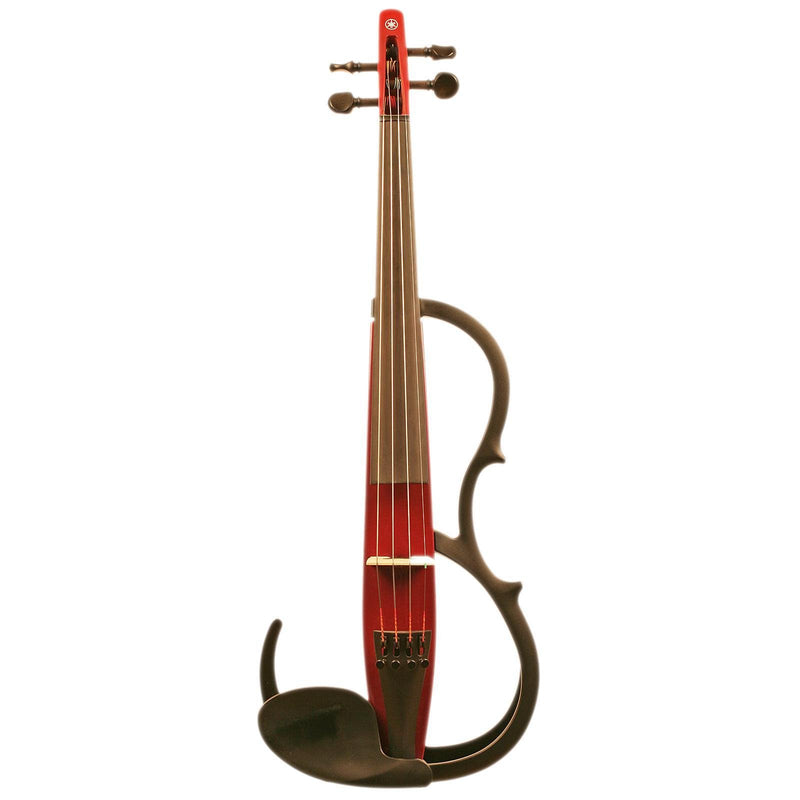 Yamaha YSV104 Silent Violin-Orchestral Strings-Yamaha-Red + Free Articul Bow-Logans Pianos
