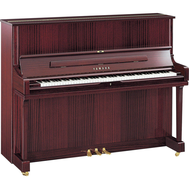 Yamaha YUS1 Upright Piano-Piano & Keyboard-Yamaha-Polished Mahogany-Logans Pianos