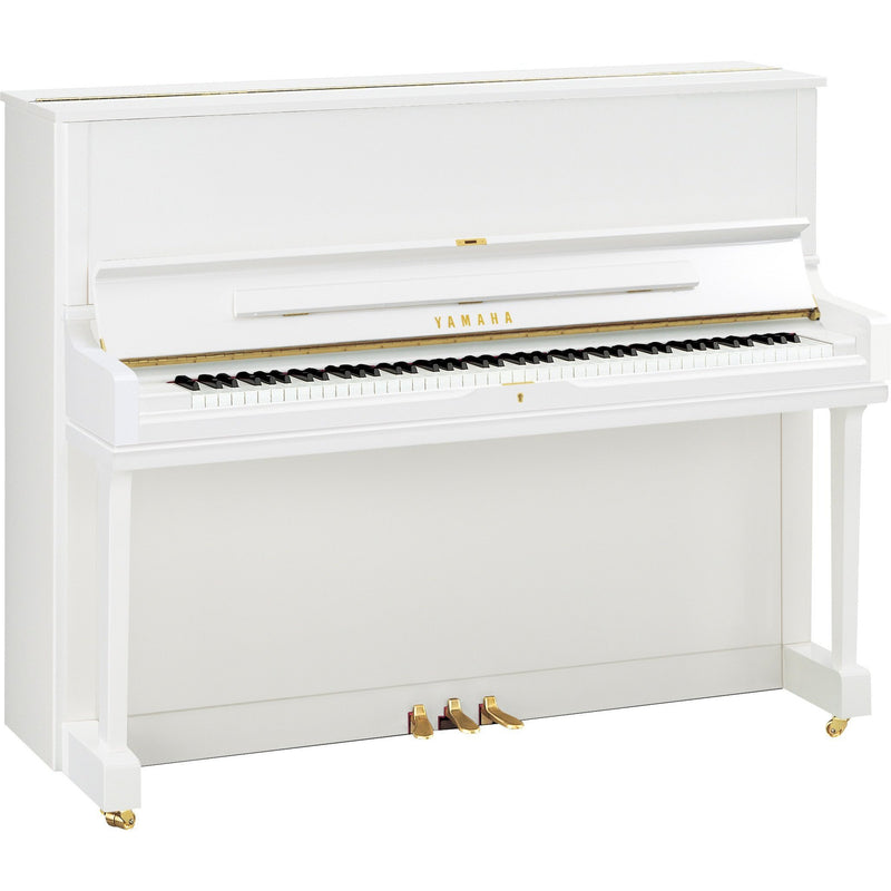 Yamaha YUS1 Upright Piano-Piano & Keyboard-Yamaha-Polished White-Logans Pianos