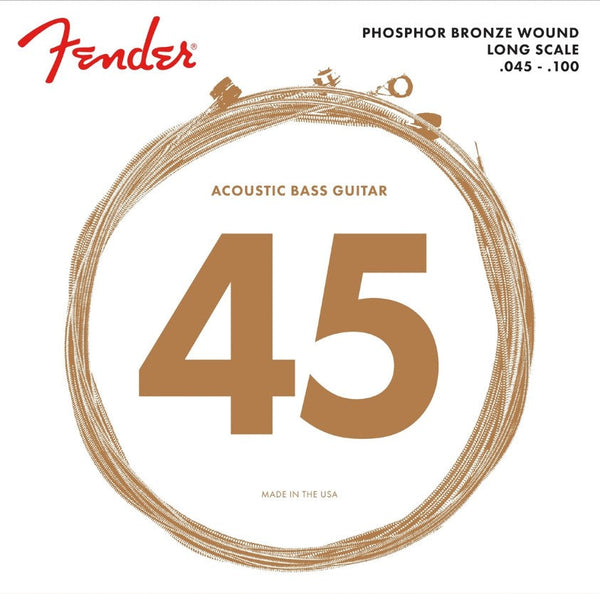 8060 PHOSPHOR BRONZE ACOUSTIC BASS STRINGS - LONG SCALE-guitar accessories-Fender-Logans Pianos