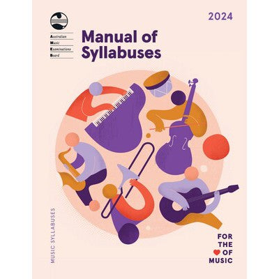 AMEB Manual of Syllabuses 2024-Sheet Music-AMEB-Logans Pianos