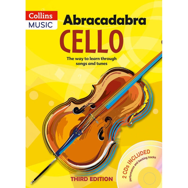 Abracadabra Cello BK/CD 3rd Edition-Sheet Music-Collins Music-Logans Pianos