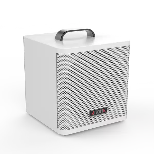 Aroma AG40A 40W Rechargeable Acoustic Guitar Amplifier-Guitar & Bass-Aroma-White-Logans Pianos