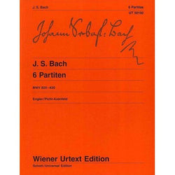 Bach 6 Partitas BWV 825-830-Sheet Music-G. Henle Verlag-Logans Pianos