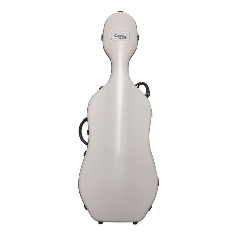 Bam Classic Cello Case 5.9KG with Wheels-Orchestral Strings-Bam-Light Grey-Logans Pianos