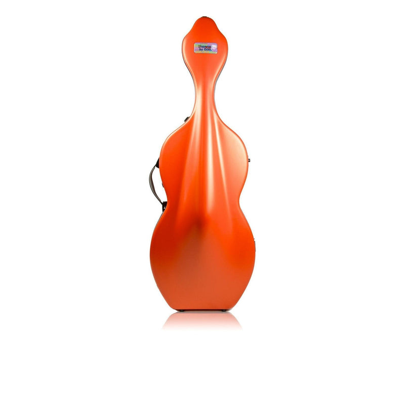 Bam Hightech Shamrock Cello Case 3.9KG No Wheels-Orchestral Strings-Bam-Orange-Logans Pianos