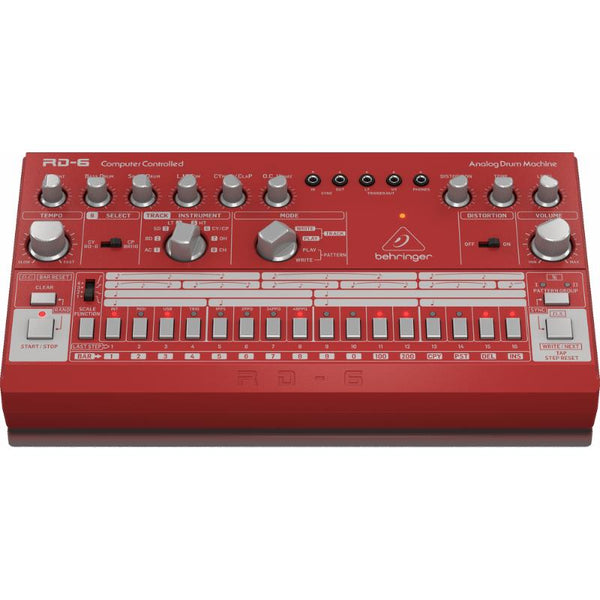 Behringer RD6 RD Analog Drum Machine-Live Sound & Recording-Behringer-Logans Pianos