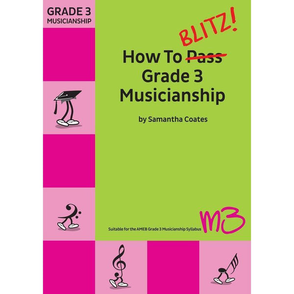 Blitz Musicianship Grade 3-Sheet Music-BlitzBooks Publications-Logans Pianos