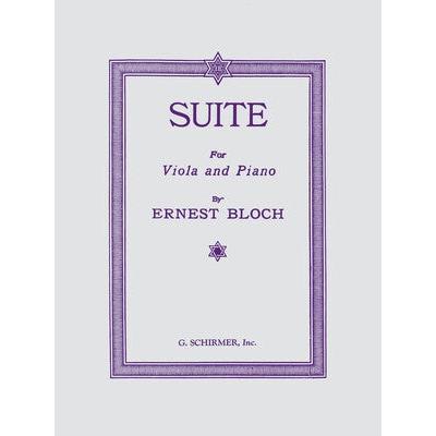 Bloch - Suite for Viola and Piano-Sheet Music-G. Schirmer, Inc.-Logans Pianos