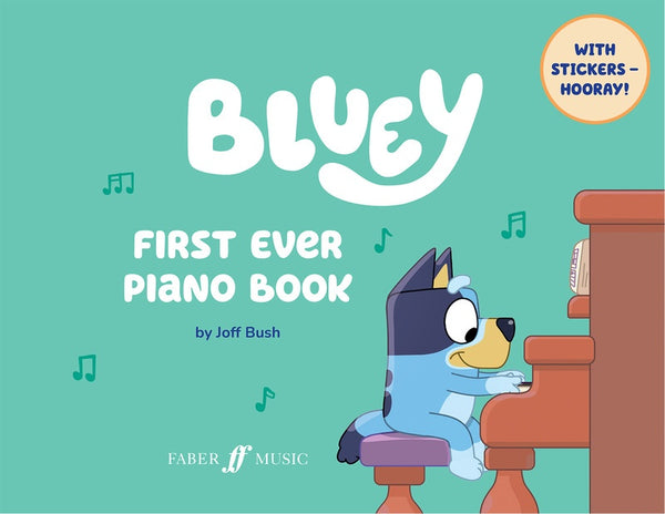 Bluey First Ever Piano Book-Sheet Music-Faber Piano Adventures-Logans Pianos