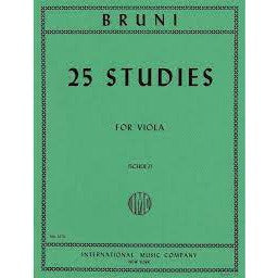 Bruni 25 Studies-Sheet Music-International Music Company-Logans Pianos
