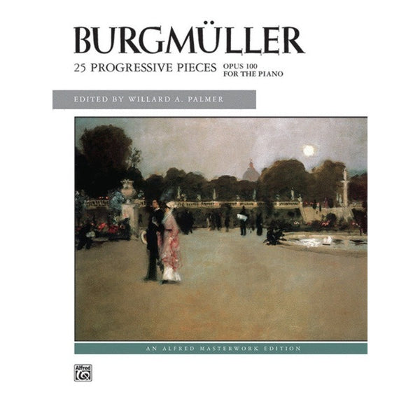 Burgmüller 25 Progressive Op 100 (Piano)-Sheet Music-Alfred Music-Logans Pianos