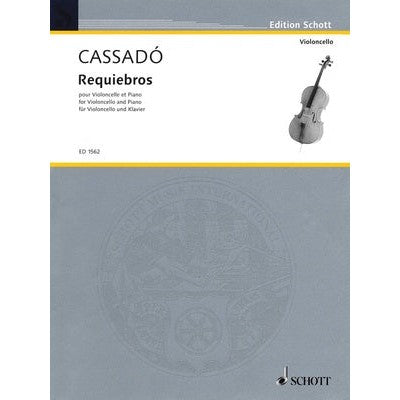 Cassado Requiebros in D major-Sheet Music-G. Schirmer Inc.-Logans Pianos