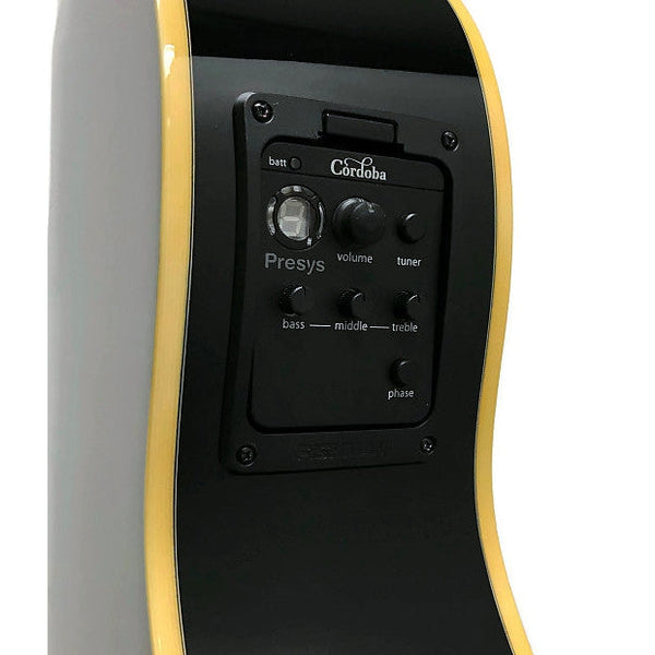 Cordoba Fusion 12 Jet Nylon String Guitar-Guitar & Bass-Cordoba-Logans Pianos