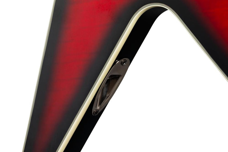 Dave Mustaine Epiphone Flying V Prophecy Electric Guitar - Red Burst-Guitar & Bass-Epiphone-Logans Pianos