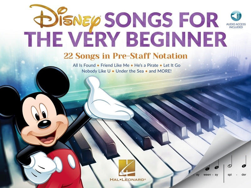 Disney Songs for the Very Beginner-Sheet Music-Willis Music-Logans Pianos