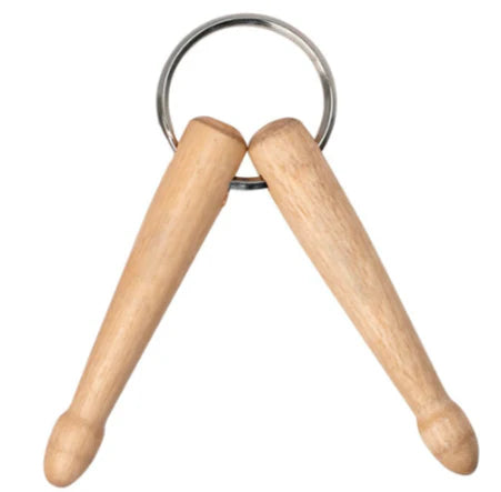 Stick Key Rings Drum Stick Key Ring - Logans Pianos