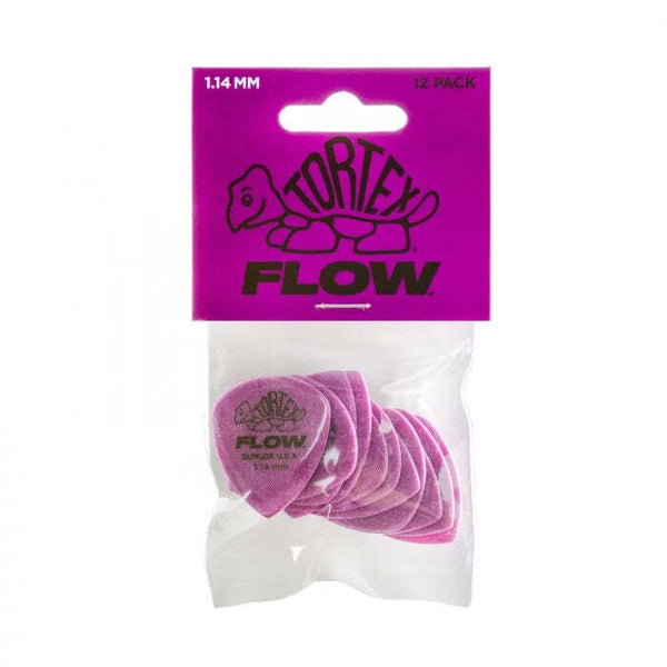 Dunlop 1.14 tortex FLOW players pack-Guitar & Bass-Jim Dunlop-Logans Pianos