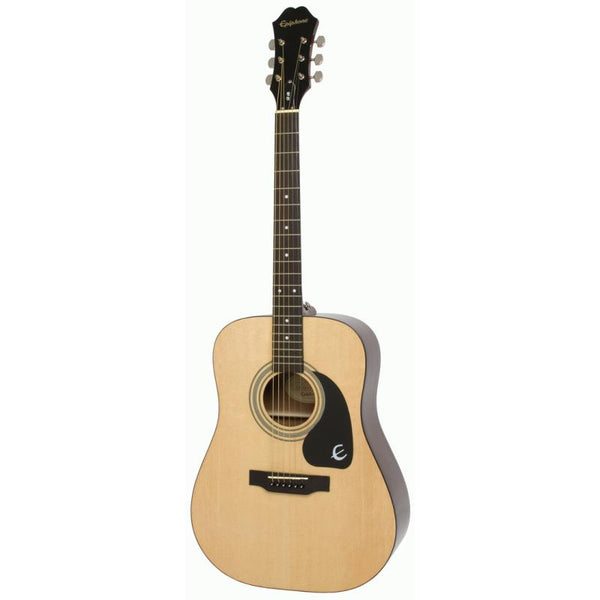 Epiphone DR100 Acoustic Guitar - Natural-Guitar & Bass-Epiphone-Logans Pianos