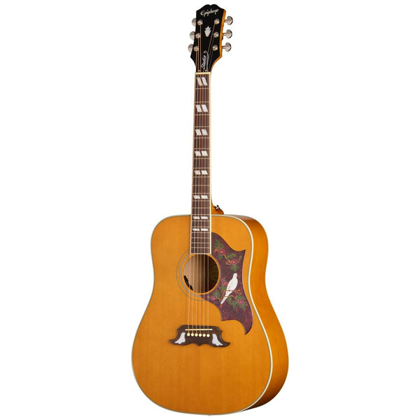 Epiphone Dove Studio Acoustic Electric Guitar-Guitar & Bass-Epiphone-Natural-Logans Pianos
