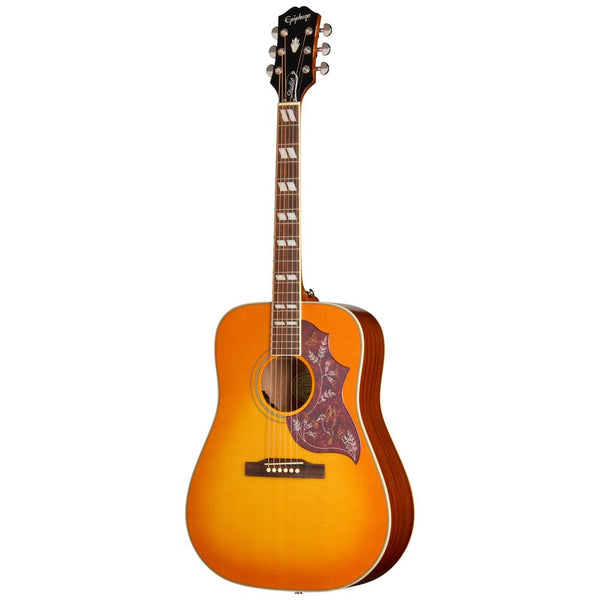 Epiphone Hummingbird Studio Acoustic Electric Guitar-Guitar & Bass-Epiphone-Aged Cherry Burst (End of Life)-Logans Pianos